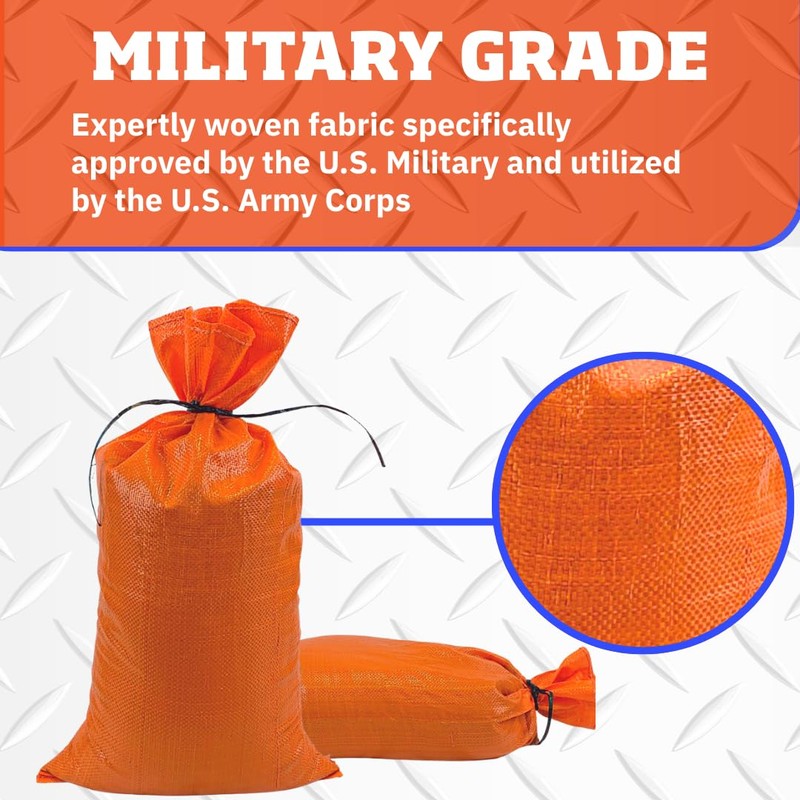 DURASACK Pro Max Heavy Duty Sand Bags for Flooding with