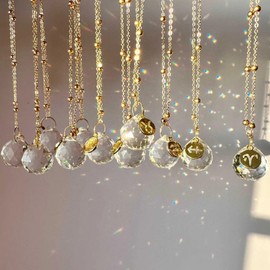 Car Sun Catcher, Car Mirror Hanging Accessories, Car Accessories for Women, Zodiac Sign Car Decor, Cute Car Accessories, Gift for Her (Scorpio)