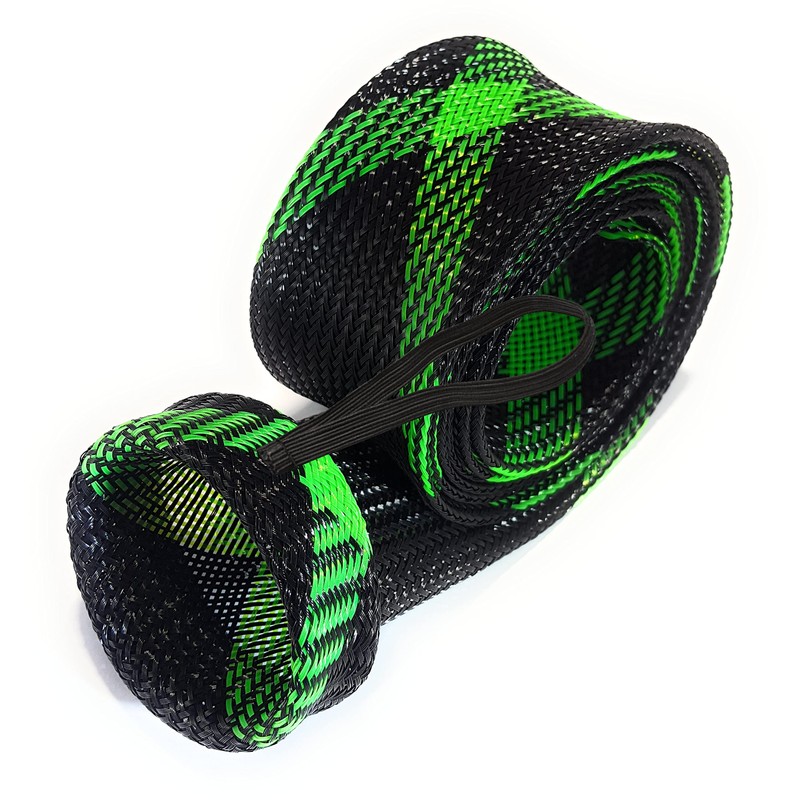 Reaction Tackle Rod Sock Black/Green (Point-Cast-5)