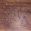 Giant Christmas Cookie Cutter Set - 5 Piece - Stainless