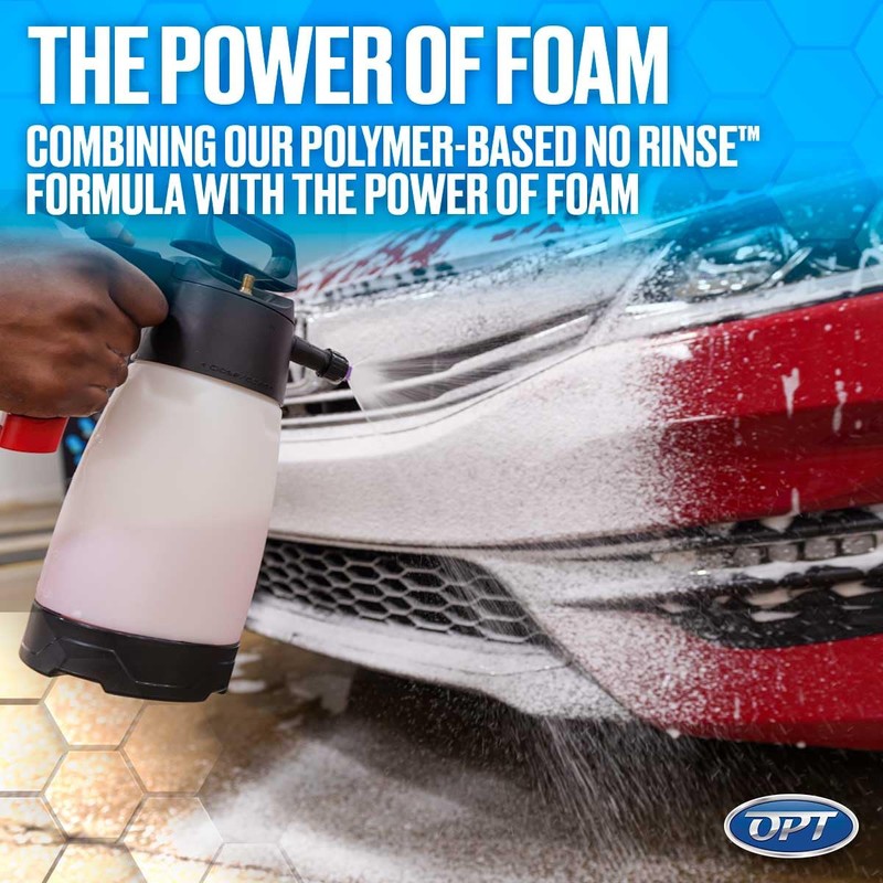 Optimum Hyper Foam ONR Rinseless Foaming Car Wash Soap and