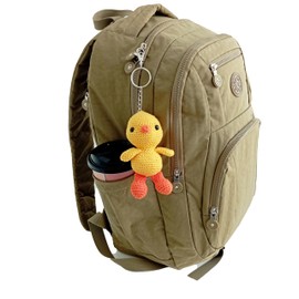 Glsm Boutique Chick Crochet Bag Ornaments&Keychains, Hanging Decorations, Backpack Decors, Handmade Accessories. Keychain