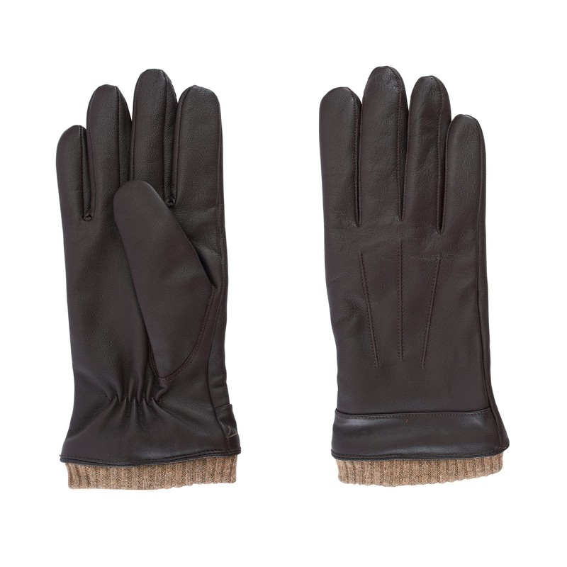 NF NITZSCHE fashion - Leather gloves for men - 100%