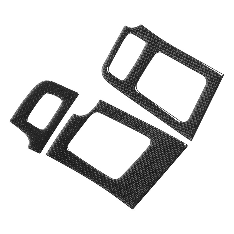 3pcs Dashboard Left Right Air Vent Trim Frame Decoration Fit