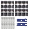 40 Pares Conectores Solares Macho - Hembra MC4 con Llave