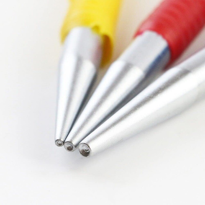 Mr Gadget Solutions 3pc Color Coded Nail Punch Set 1/32''