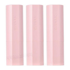 The Saem Kissholic Lipstick Matte OR04 Grapefruit Blended 3pcs (44367417) Basic / 더샘 키스홀릭 립스틱 매트 OR04 자몽블렌디드 3개 (44367417) 기본