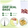 1000Pcs Grip Seal Bags 30 X 30mm Write on Panel