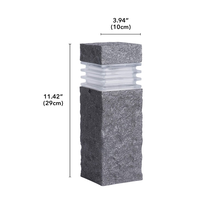 Sterno Home GL33749ST2 Outdoor Light, 2-Pack, Black