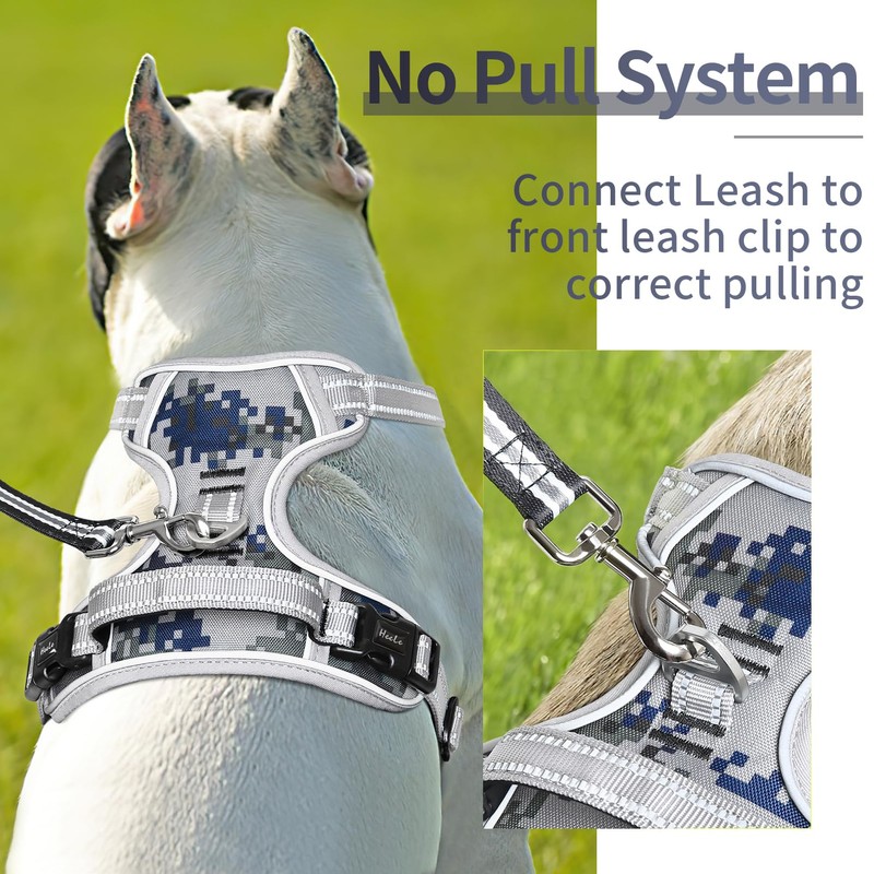 HEELE Dog Harness for Small Medium Large Dogs No Pull
