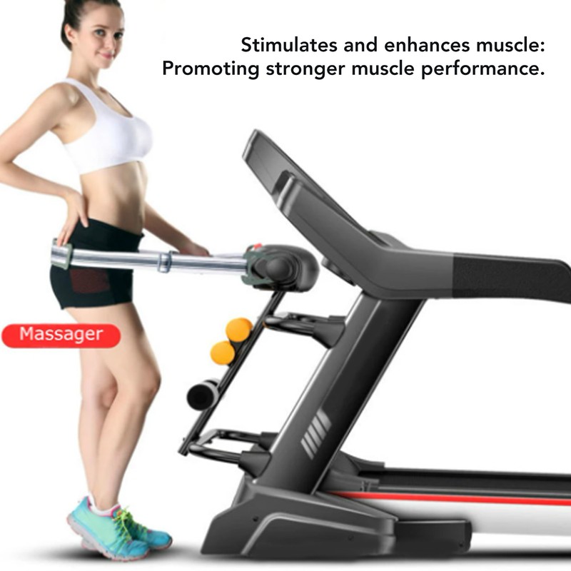 Treadmill Massage Belt Vibration Machine Waist Band 7.2ft Length 2in