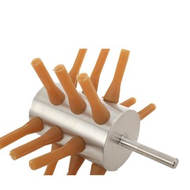 TABODD 18 Finger Stainless Steel Chicken Drill, Chicken Plucker Machine, Poultry, Chicken Drill Bit for Defeathering Turkeys, Geese, Pigeons and Chickens