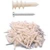 IMScrews 200pcs Plastic Self Drilling Drywall Anchors with Screws Assortment