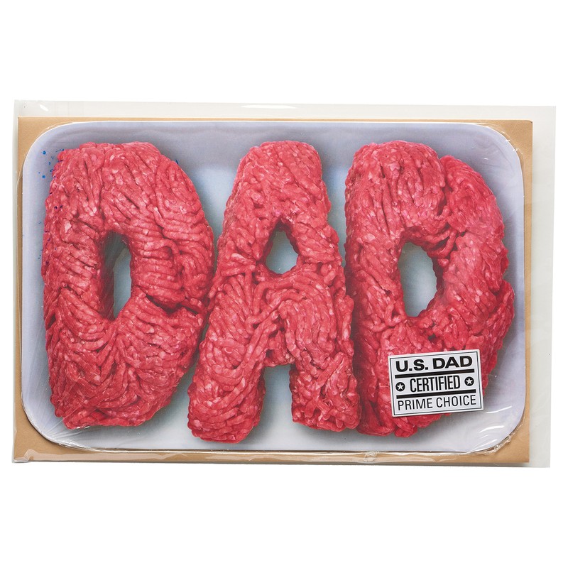 American Greetings Fathers Day Card for Dad (Ground Beef)
