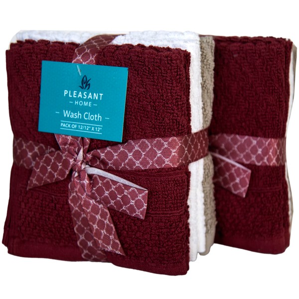 PH Pleasant Home - Juego de 12 paños de lavado