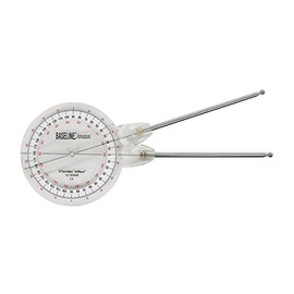 Baseline 12-1036 Extendable Goniometer, 360 Degree Range, Extendable Arms 10", 36"