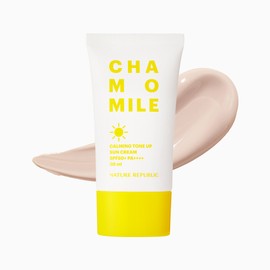 Nature Republic 1+1 Soft Tone Up Nature Republic Chamomile Calming Tone Up Sun Cream 50ml (SPF 50+ PA++++) / 1+1 보송 톤업 네이처리퍼블릭 캐모마일 카밍 톤업 선크림 50ml (SPF 50+ PA++++)