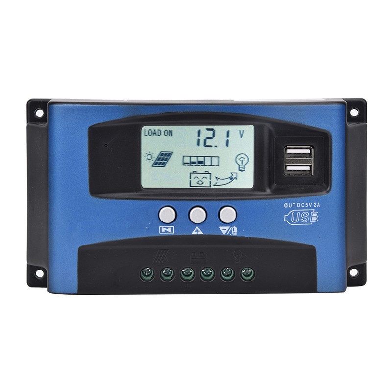 YCX-003 30-100A MPPT Solar Panel Regulator Charge Controller 12V/24V Auto