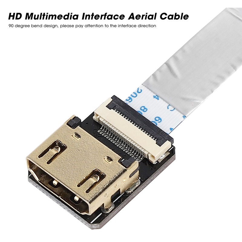 HD Multimedia Interface Adapter Cable 90 Degree Bend for DJI