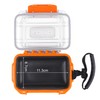 Lomo Drybox 17 Mini Size Transparent - Orange/Clear. Kayak Dry