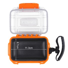 Lomo Drybox 17 Mini Size Transparent - Orange/Clear. Kayak Dry Box