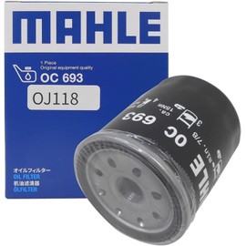MAHLE Oil Filter Oil Element Mazda Nissan CX-3 CX-30 CX-5 CX-60 CX-7 CX-8 MAZDA2 MAZDA3 MAZDA6 MPV Axela Atenza Demio Tribute Biante Premacy Roadster Lafesta OJ118x1 SH01-1 SH01-1 4-302 Genuine A