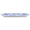 Blue Italian Large Handled Tray - Rectangular Melamine Serving Tray