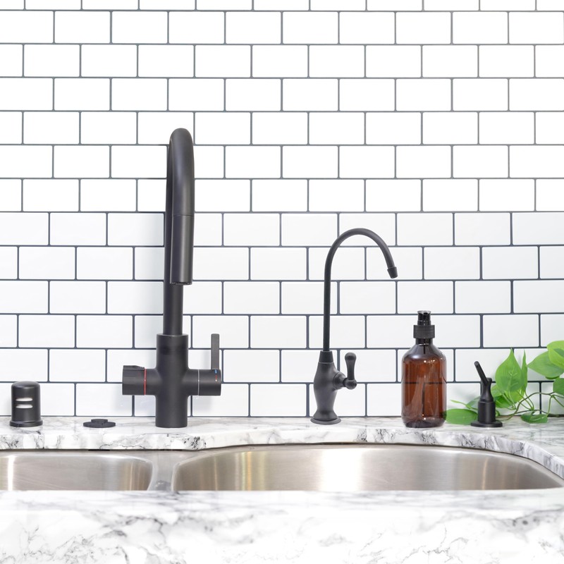 Westbrass D2033-NL-05 10" Classic 1-Lever Handle Cold Water Dispenser Faucet,