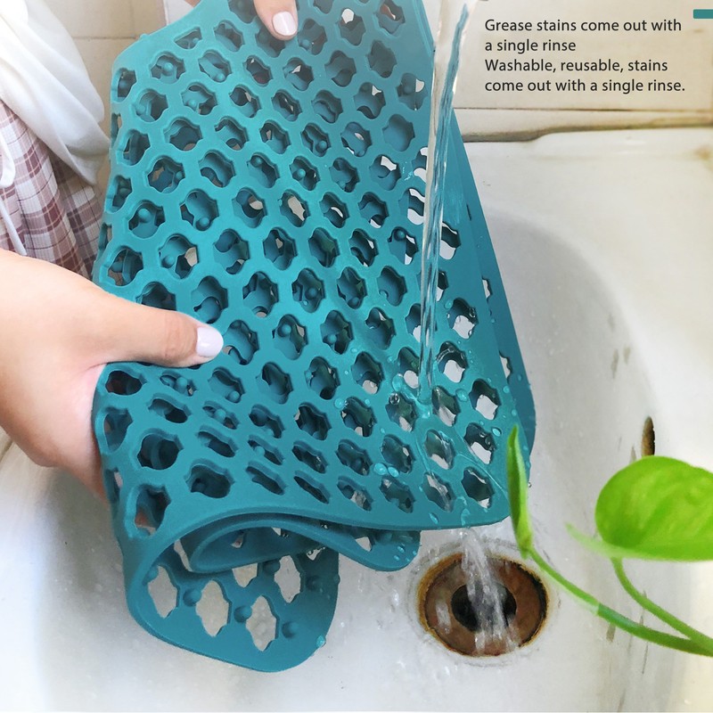 Hollow Insulated Kitchen Sink Mat Non Slip Multi Functional Large