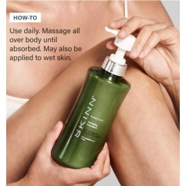 Skinn Cosmetics Divine Elixir Revitalizing Ayurvedic Body Blend 16.9 oz + Bag