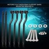 Motorcycle Saddle Bags Saddle Bag Support Poles, Universal Motocycle Seat