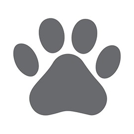 Dog Paw Print Cat Silhoutte Vinyl Decal Car Tumbler Sticker