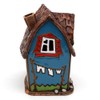 40644 Ceramic Tea Light House Tea Light Holder Half-timbered House