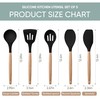 Herogo 5-Piece Cooking Utensils Set, Silicone Kitchen Utensils Set with