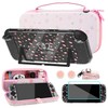 FUNDIARY Travel Carrying Case for Switch 2 with Pink Sakura
