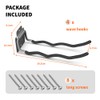 TORACK Garage Hooks Tool Organizer, 4 Pack Heavy Duty Steel