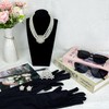 Horolam 6PCS 1920s Accessories, Holly Golightly Costume 20s Accessories Pearl