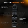 POBWAV 20835553 Power Window Switch Driver Side Compatible with 2007-2014