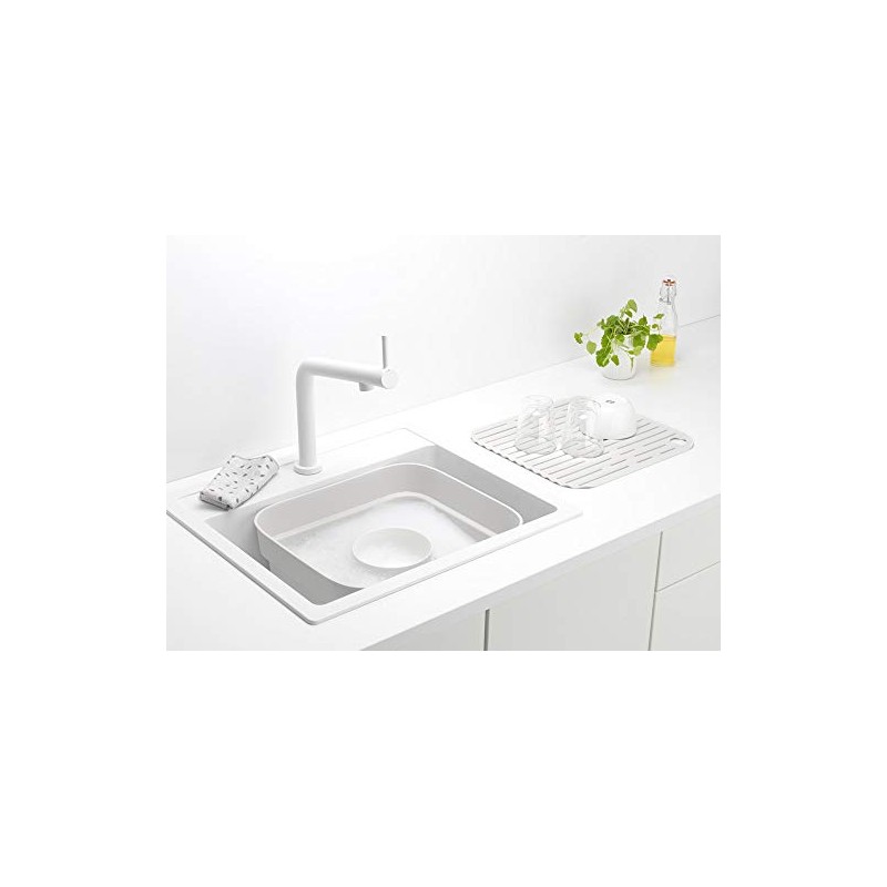Brabantia Washing Up Dish Tub Bowl with Removable Draining Tray