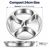 Stainless Steel Multi-Grid Plate Divider for Hot Pot & Food