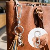 Zipper Clips Anti Theft, 8 Pcs Zinc Alloy Zipper Locks,