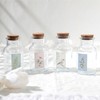 Magic Season Decorative Glass Bottles with Cork Stoppers (5 fl