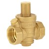 1pc Brass Adjustable Water Pressure Reducing Regulator Valve Thread DN25