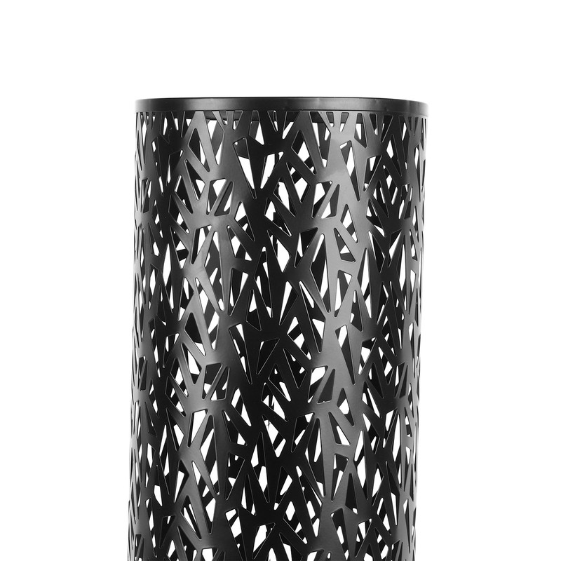 Umbrella Stand Rack for Entryway Metal Hollowed Freestanding Round Umbrella