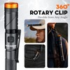 COSMOING Rechargeable Magnetic Flashlight 90 Degree