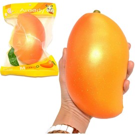 Areedy Squishy Gold Mango Colossal Slow Rising Scented Fruit Squishies