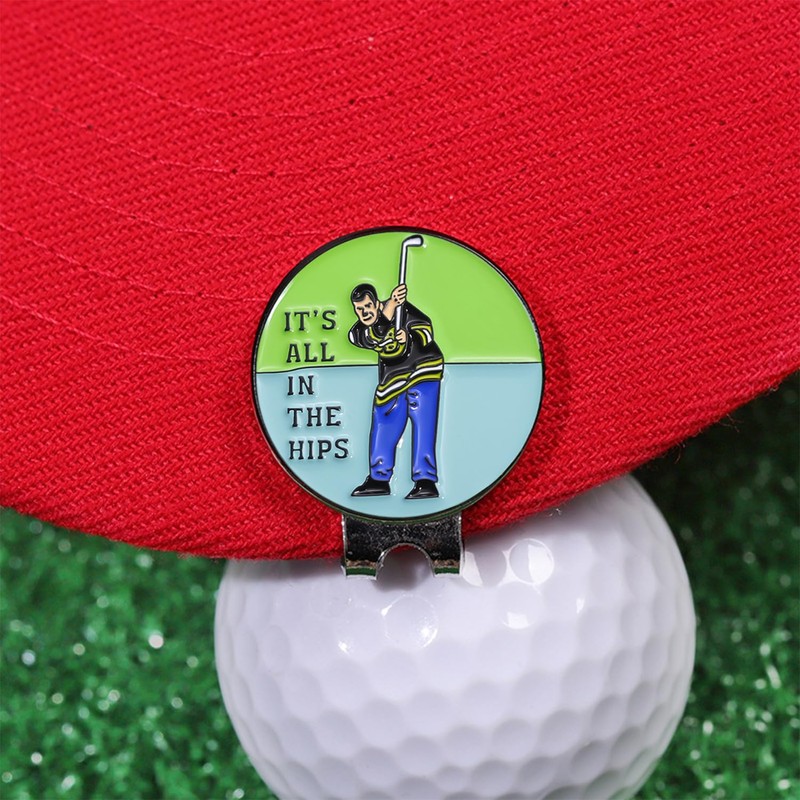 EHDWXVZM 2 Pieces Metal Hat Clips, Mark Hat Clips, Golf