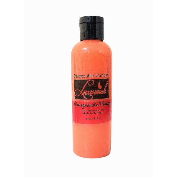 Squeezable Scented Candles (Pomegranate Mango)