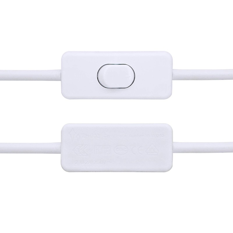 SinLoon 11FT US Plug Power Cords with On/Off Switch 3-Core