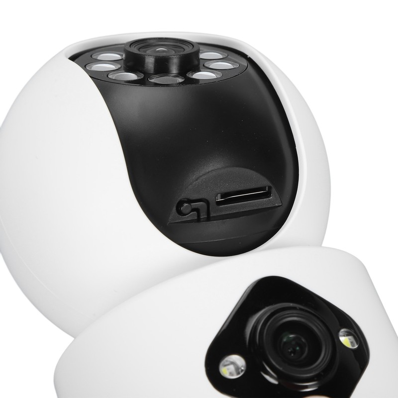 Home Security Camera Dual 2MP Lens Wireless WiFi Two Way